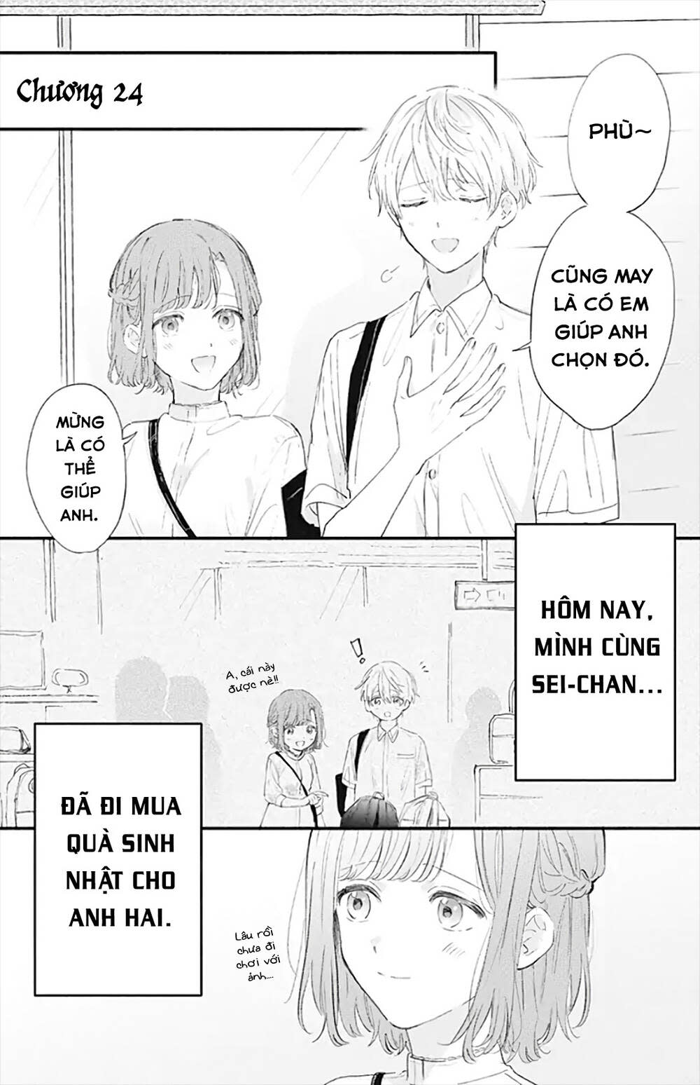 sei-chan, your love is too much! chương 24 - Trang 2