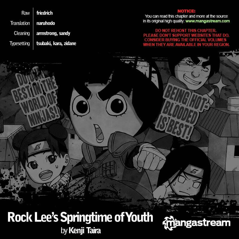 Cửu Vĩ Hồ Ly Ngoại Truyện Rock Lee Chapter 4 - Trang 2