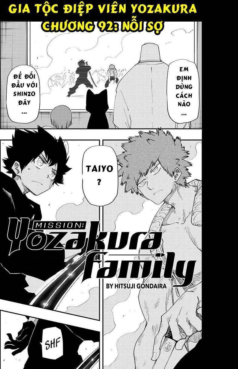 gia tộc điệp viên yozakura chapter 92 - Next Chapter 92