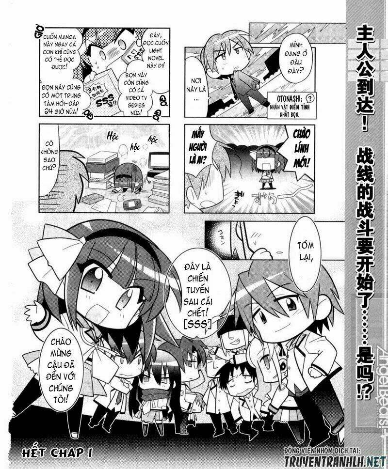 Angel Beats! The 4-koma - Our Battle Chapter 1 - Next Chapter 2