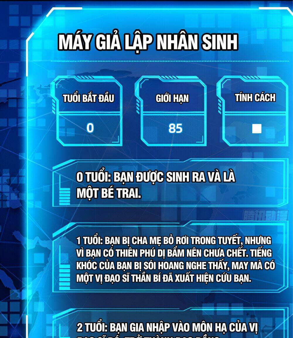 giả lập tu hành của ta chapter 1 - Trang 2