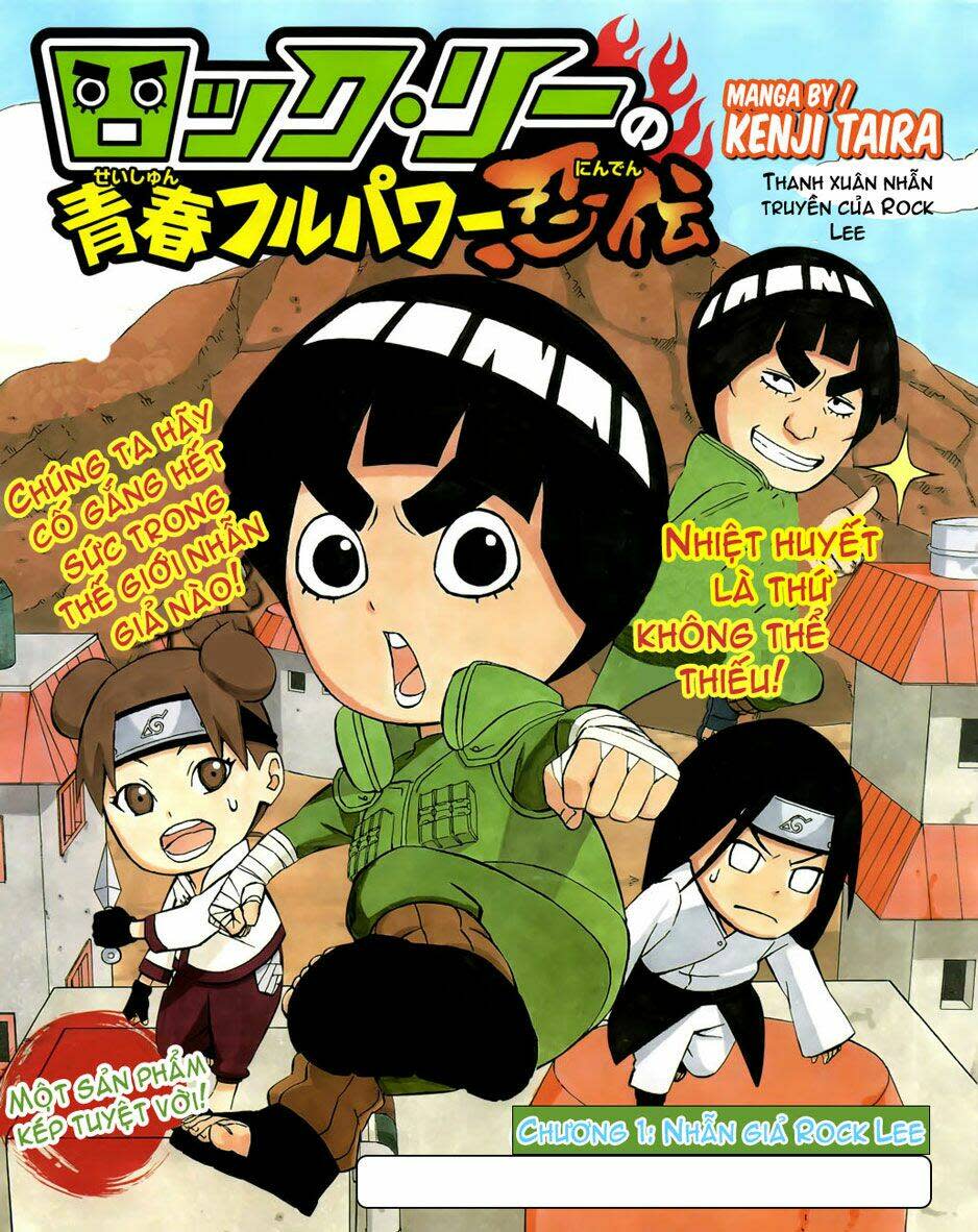 Cửu Vĩ Hồ Ly Ngoại Truyện Rock Lee Chapter 1 - Trang 2