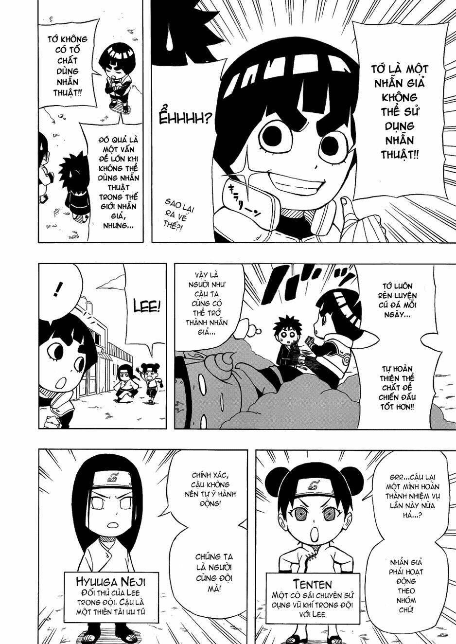 Cửu Vĩ Hồ Ly Ngoại Truyện Rock Lee Chapter 1 - Trang 2