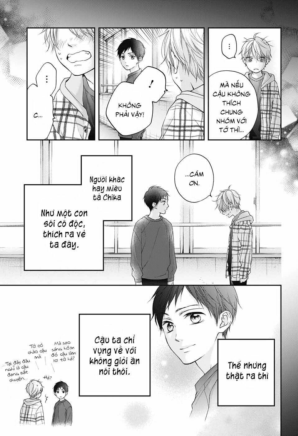 kono oto tomare! chapter 99.5: blue x blue - Next chapter 100: bức thư tình