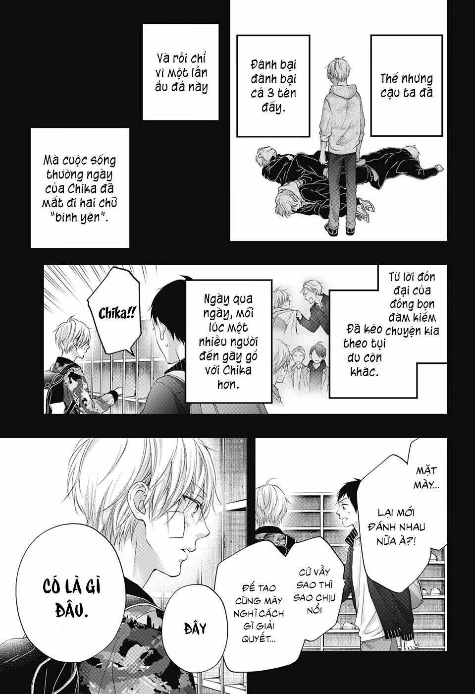 kono oto tomare! chapter 99.5: blue x blue - Next chapter 100: bức thư tình