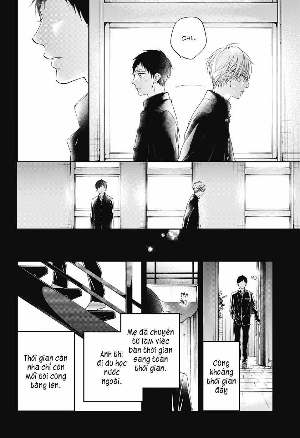 kono oto tomare! chapter 99.5: blue x blue - Next chapter 100: bức thư tình