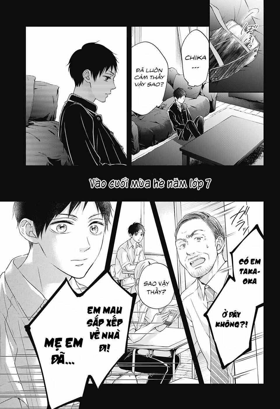 kono oto tomare! chapter 99.5: blue x blue - Next chapter 100: bức thư tình