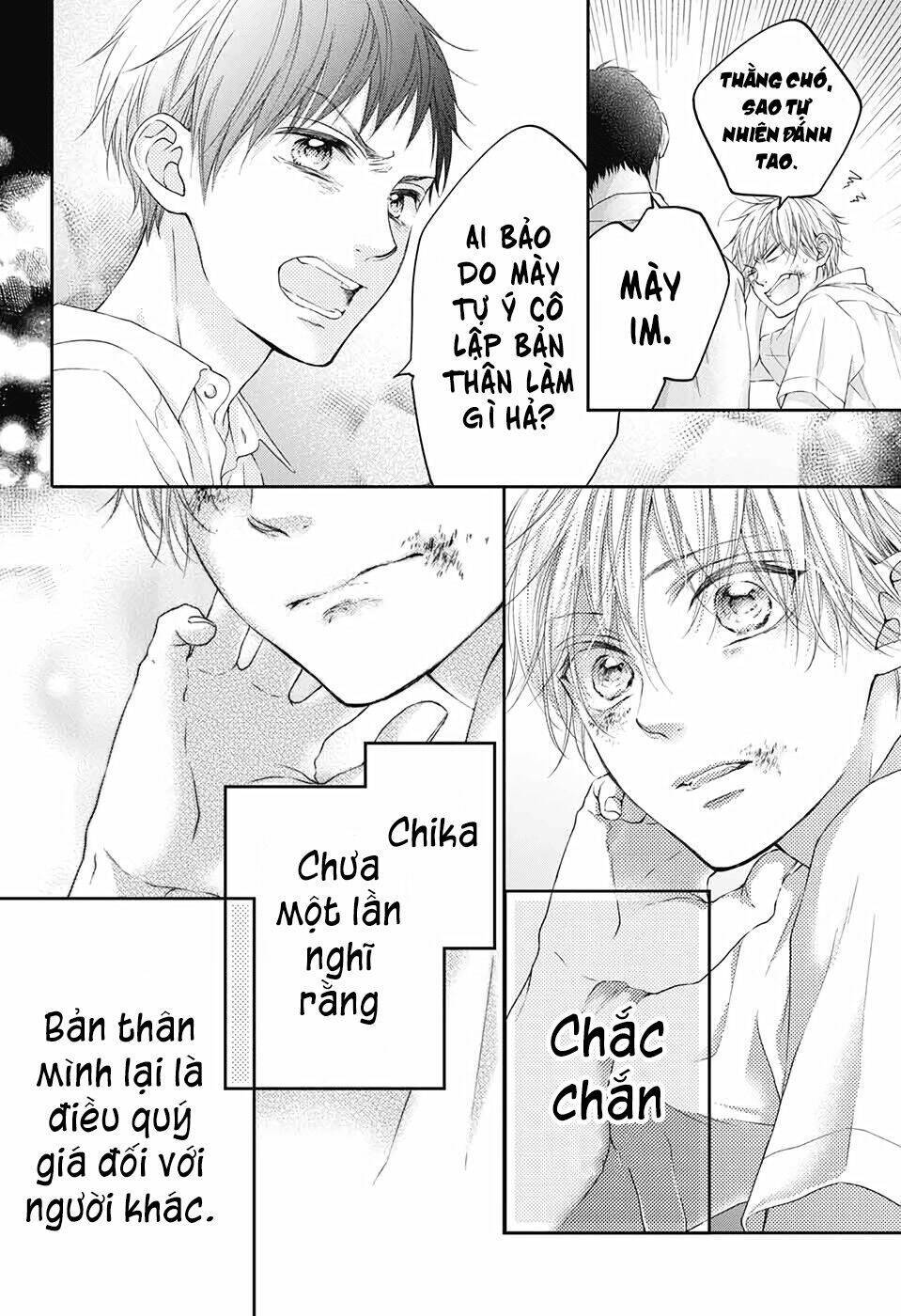 kono oto tomare! chapter 99.5: blue x blue - Next chapter 100: bức thư tình