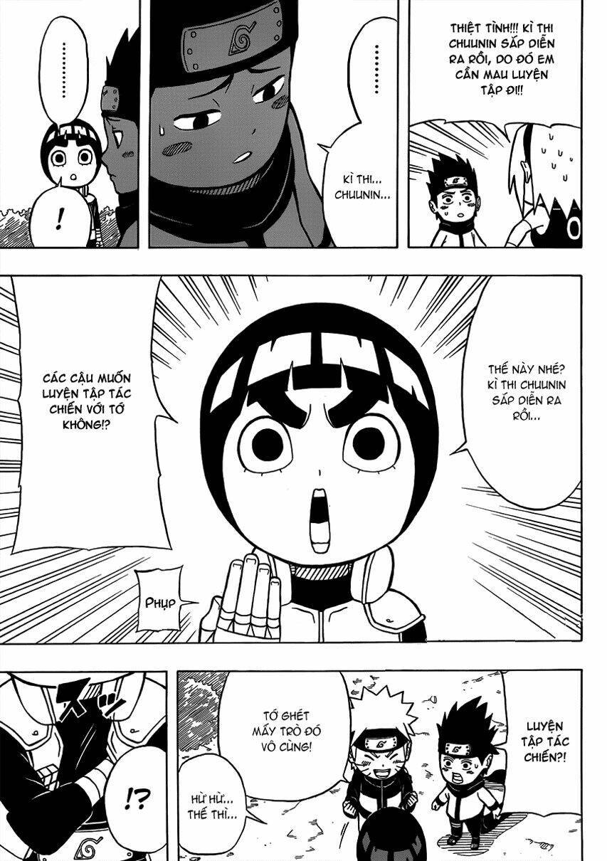 Cửu Vĩ Hồ Ly Ngoại Truyện Rock Lee Chapter 7.5 - Trang 2