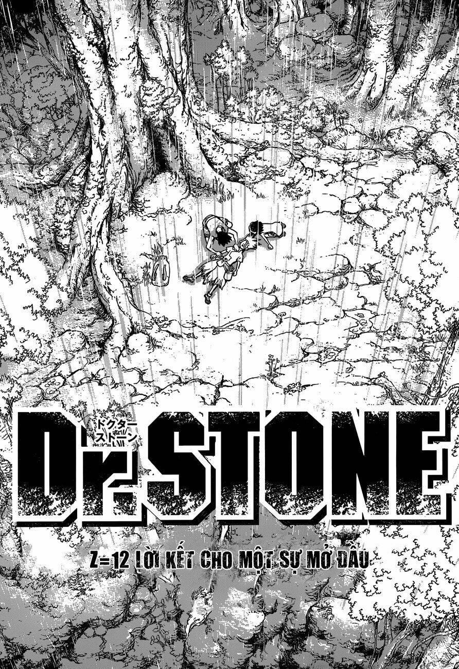 dr.stone - hồi sinh thế giới chapter 12 - Trang 2