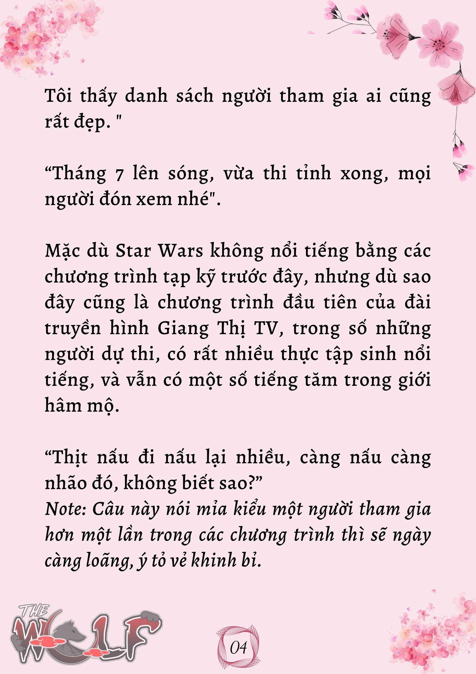 xuyên không vào nhóm nhạc nam 200 người Chương 6 - Next Chương 7