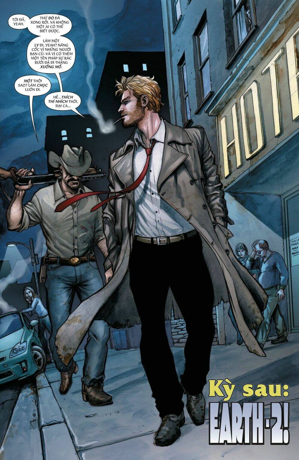 Constantine Futures End [One Shot] Chapter 1: One Shot Issue - Nghi Thức Phán Tội - Trang 2