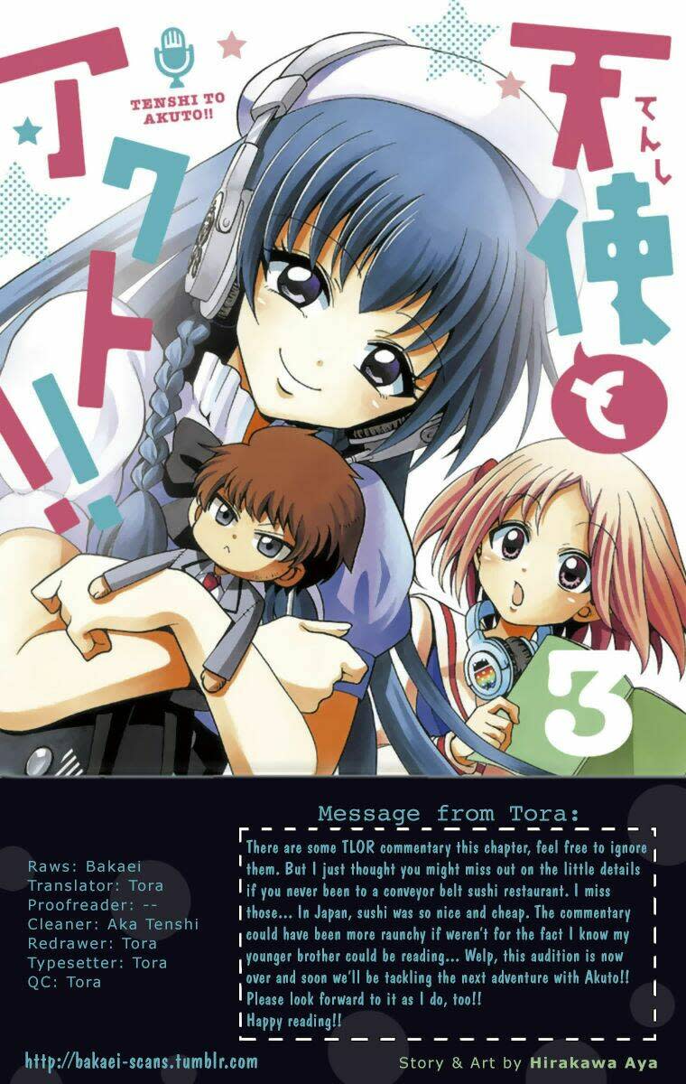 tenshi to akuto!! chapter 22: - shou và bạn gái của akuto - Next chapter 23: - tình yêu và công việc