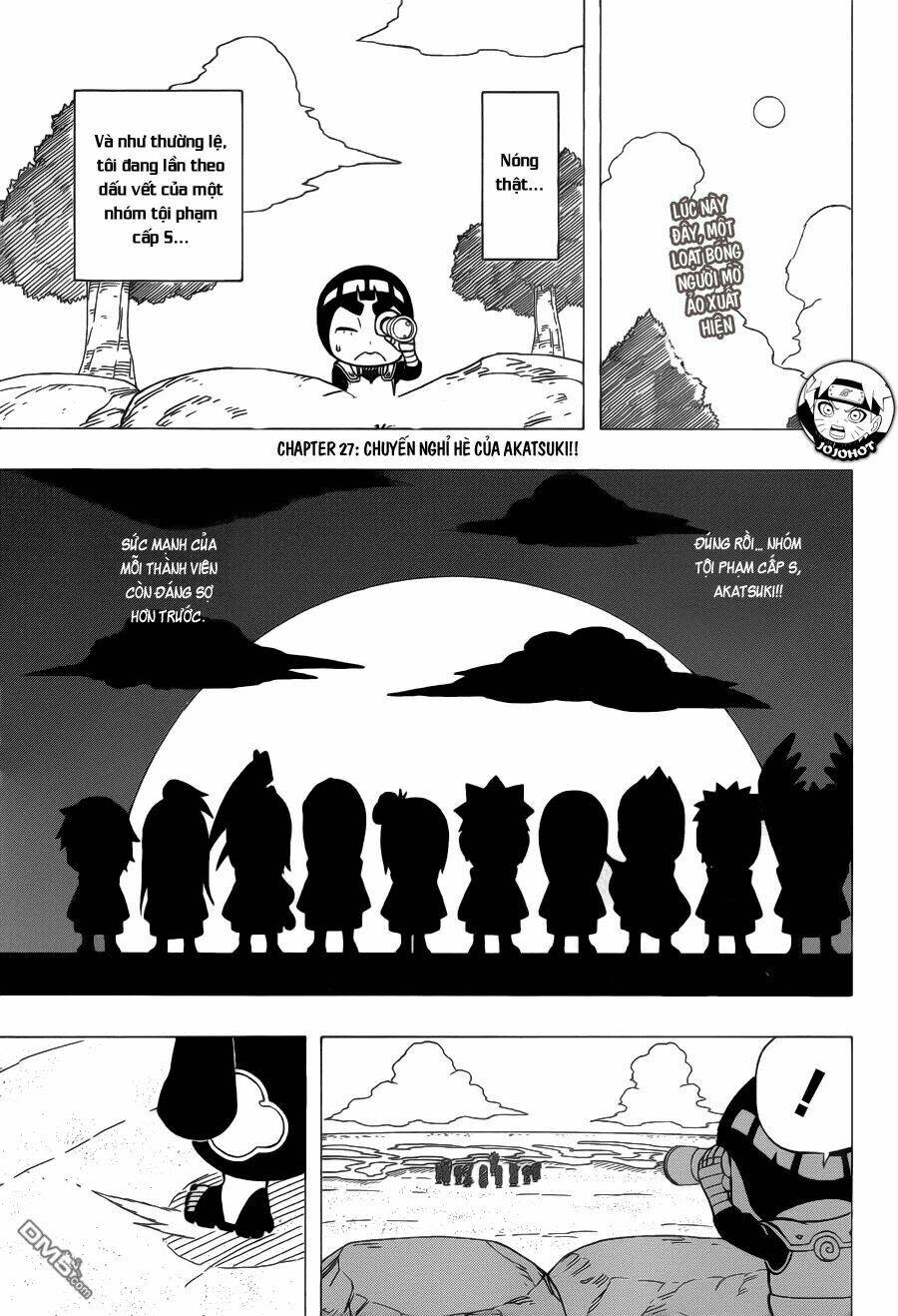 Cửu Vĩ Hồ Ly Ngoại Truyện Rock Lee Chapter 27 - Trang 2