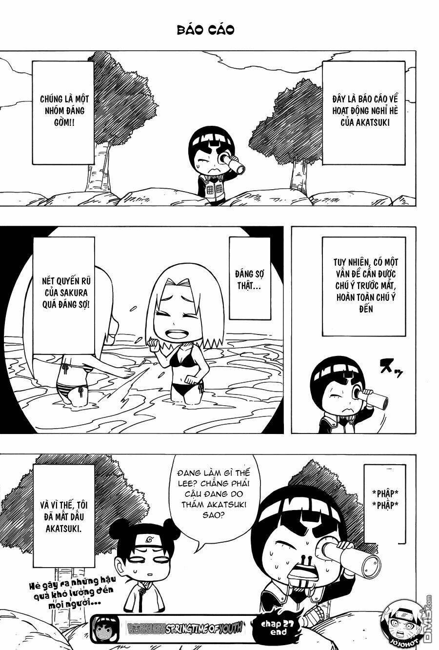 Cửu Vĩ Hồ Ly Ngoại Truyện Rock Lee Chapter 27 - Trang 2