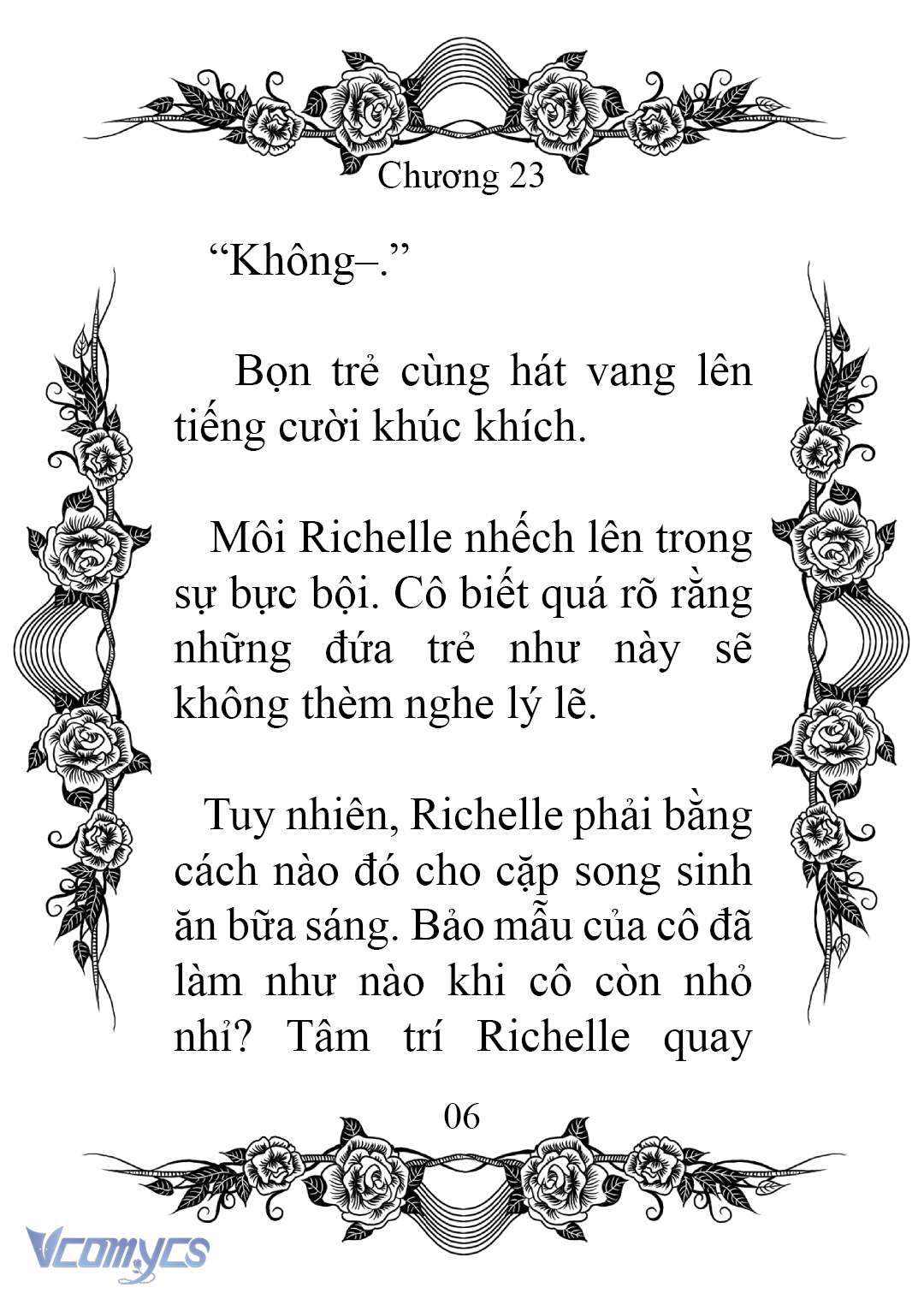 [novel] chào mừng đến với dinh thự hoa hồng Chương 23 - Next Chương 24