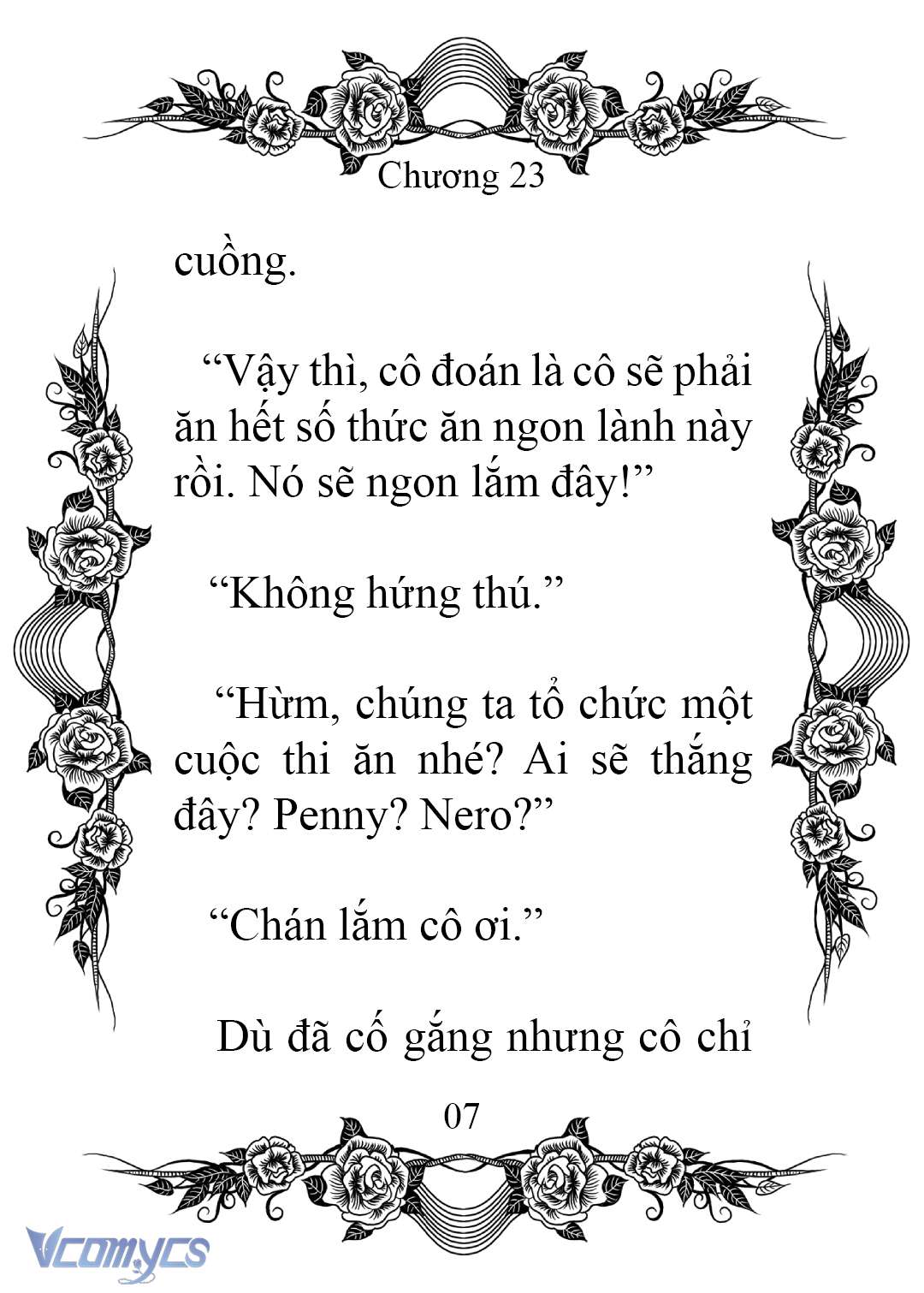 [novel] chào mừng đến với dinh thự hoa hồng Chương 23 - Next Chương 24