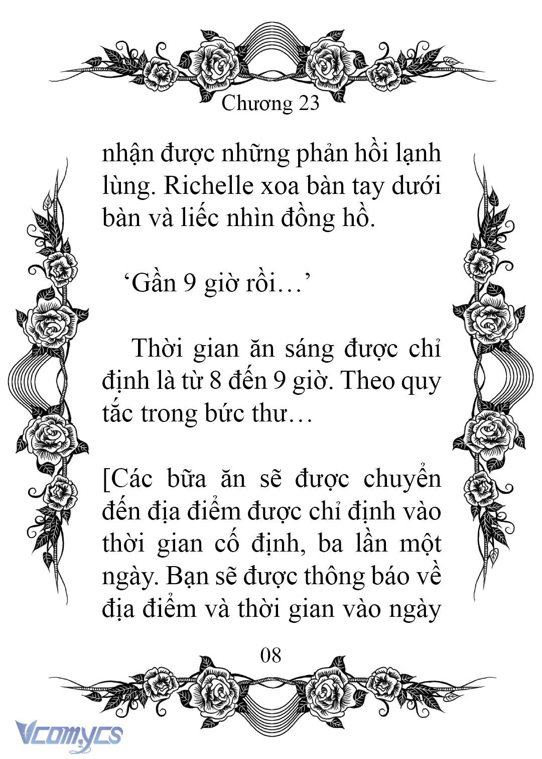 [novel] chào mừng đến với dinh thự hoa hồng Chương 23 - Next Chương 24