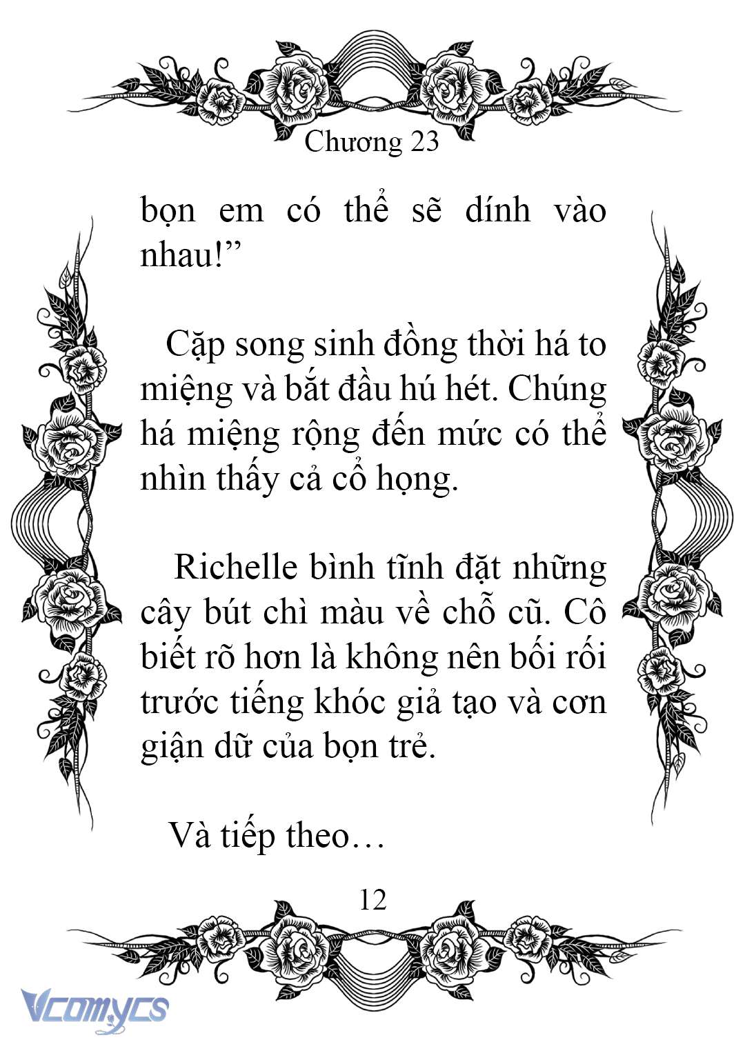 [novel] chào mừng đến với dinh thự hoa hồng Chương 23 - Next Chương 24