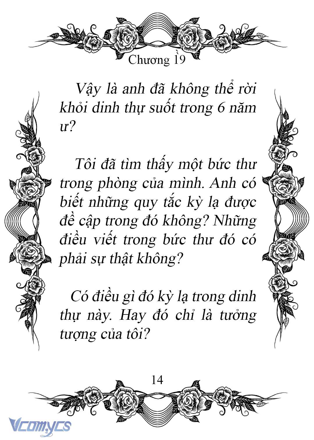 [novel] chào mừng đến với dinh thự hoa hồng Chương 19 - Next Chương 20