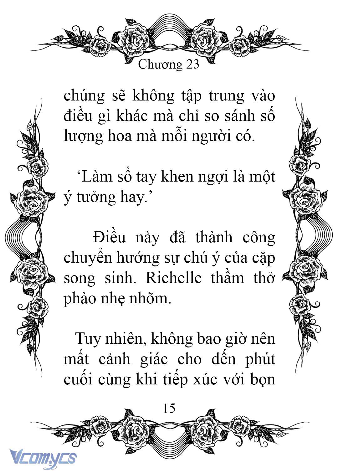 [novel] chào mừng đến với dinh thự hoa hồng Chương 23 - Next Chương 24