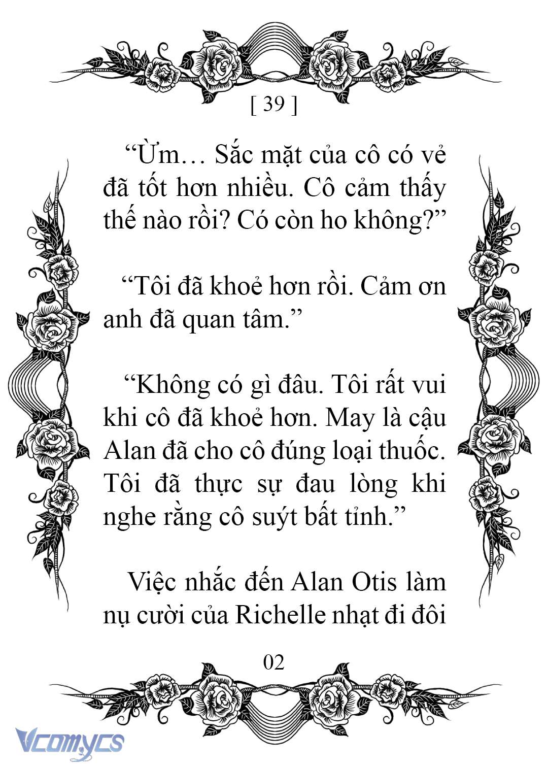 [novel] chào mừng đến với dinh thự hoa hồng Chap 39 - Next Chap 40