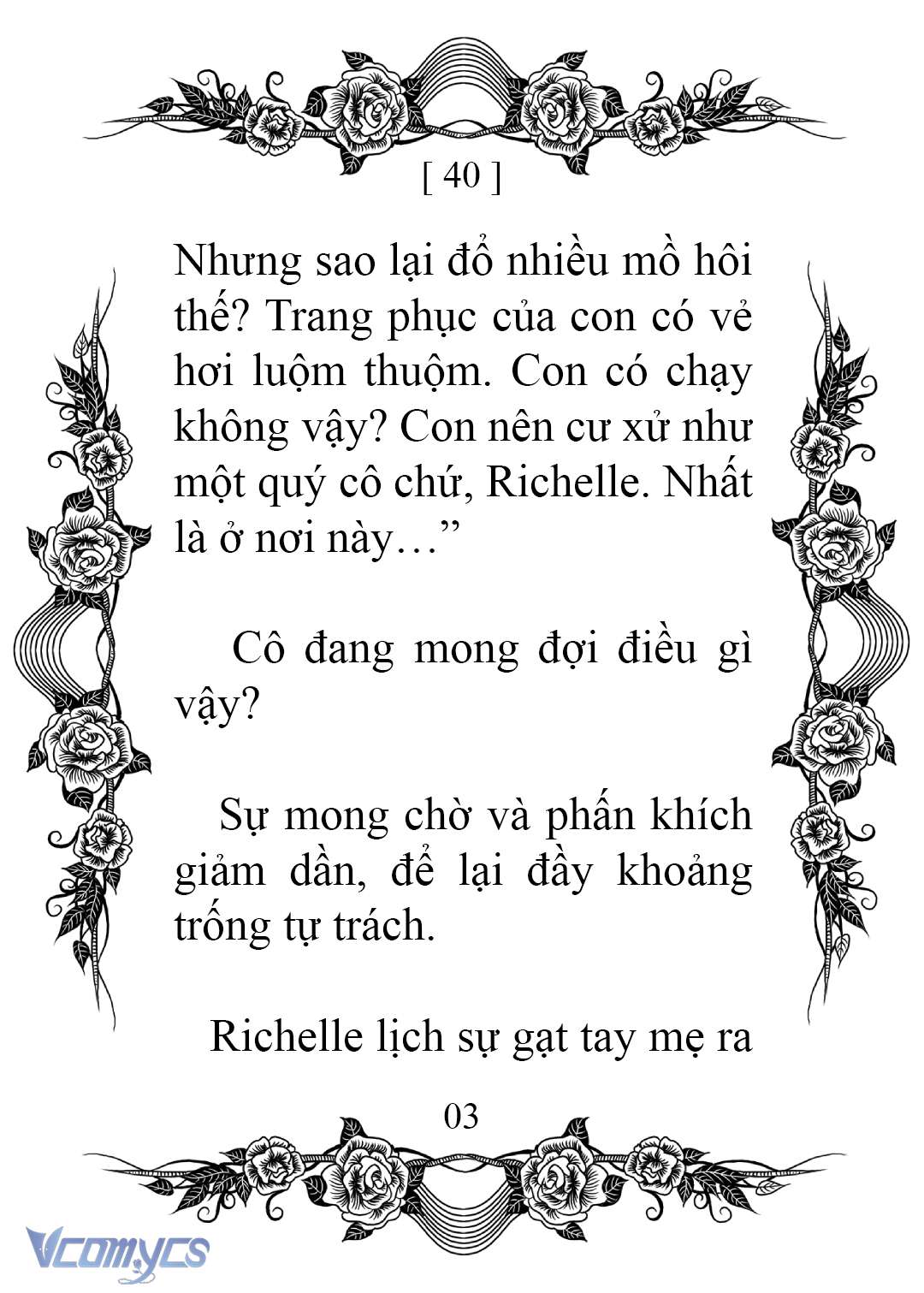 [novel] chào mừng đến với dinh thự hoa hồng Chap 40 - Next Chap 41