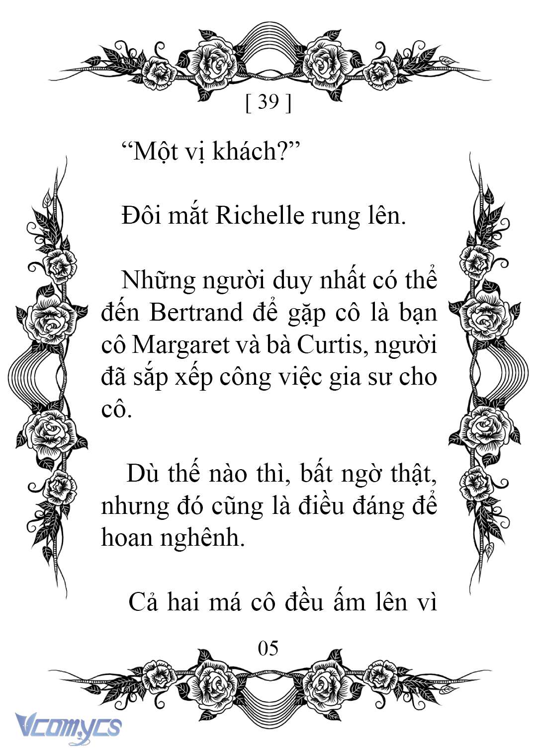 [novel] chào mừng đến với dinh thự hoa hồng Chap 39 - Next Chap 40