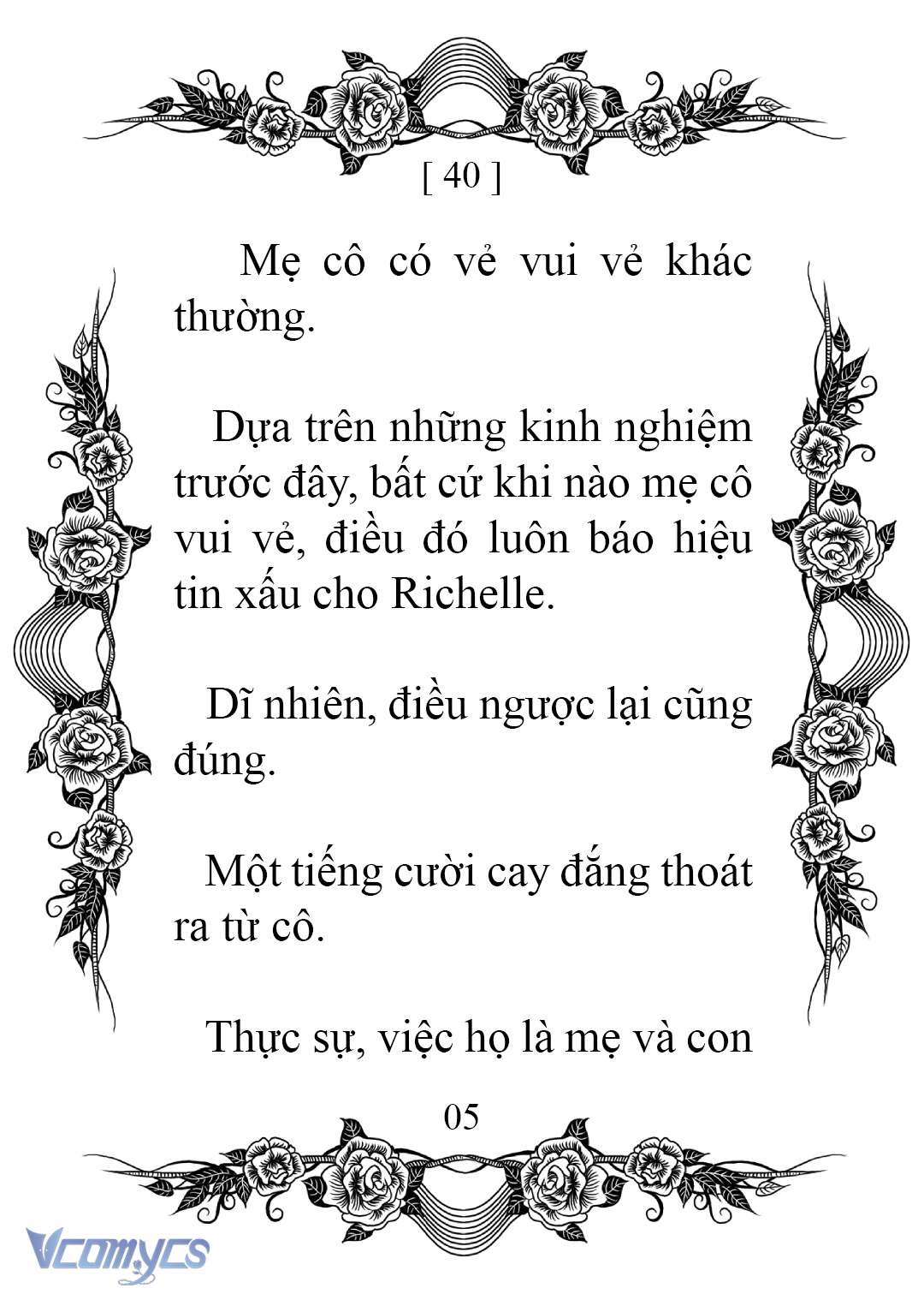 [novel] chào mừng đến với dinh thự hoa hồng Chap 40 - Next Chap 41