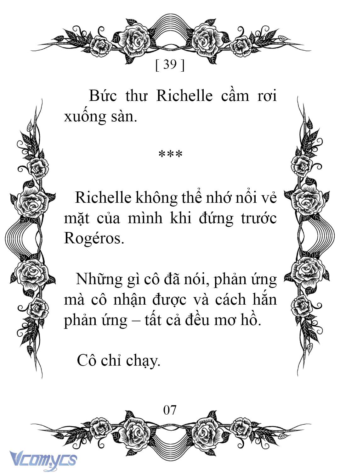 [novel] chào mừng đến với dinh thự hoa hồng Chap 39 - Next Chap 40