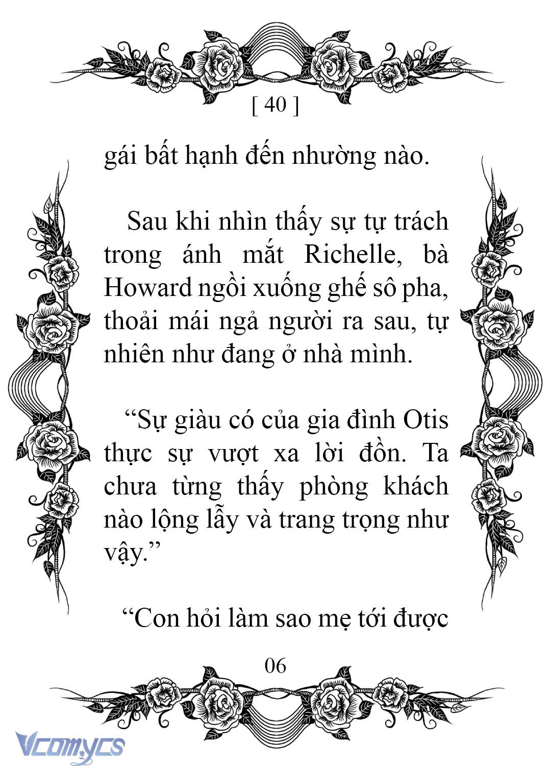 [novel] chào mừng đến với dinh thự hoa hồng Chap 40 - Next Chap 41