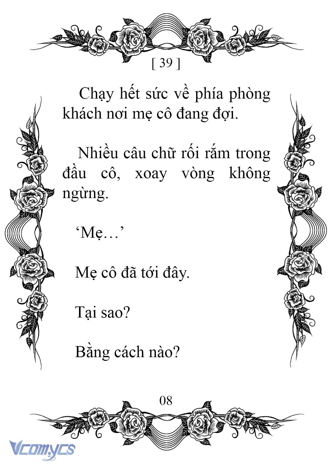 [novel] chào mừng đến với dinh thự hoa hồng Chap 39 - Next Chap 40