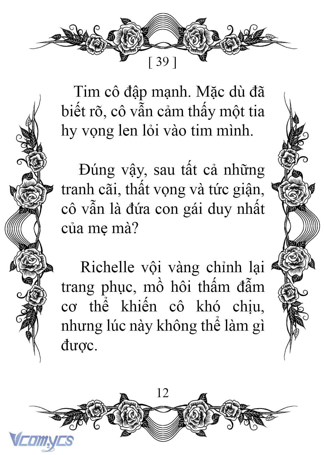 [novel] chào mừng đến với dinh thự hoa hồng Chap 39 - Next Chap 40