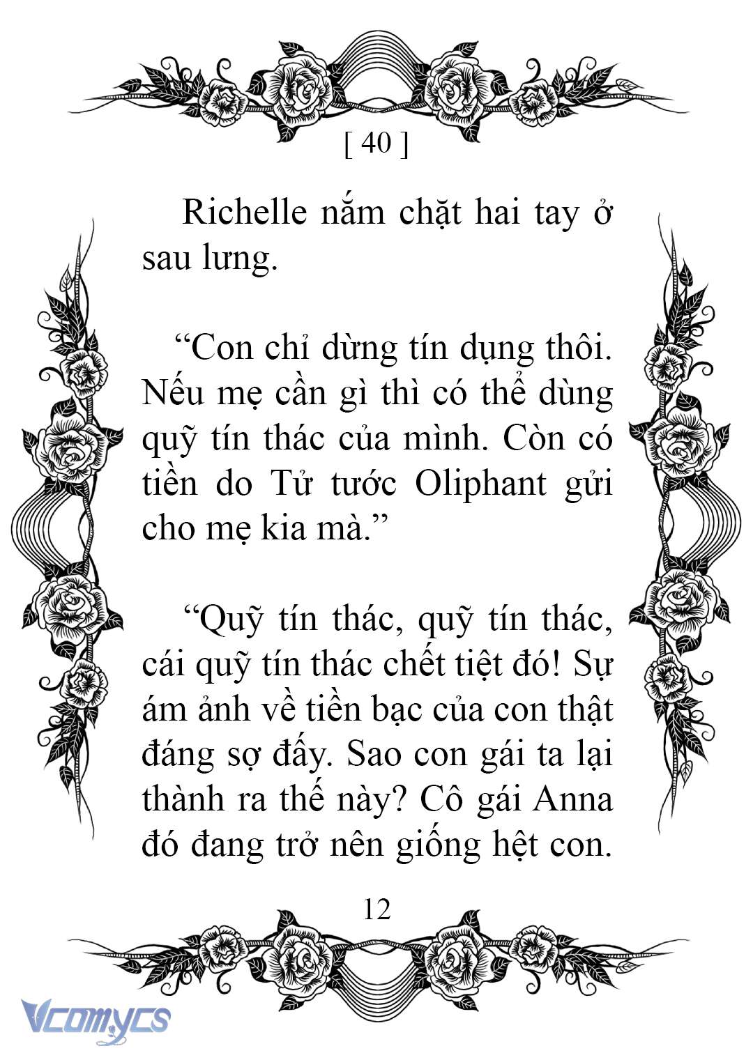 [novel] chào mừng đến với dinh thự hoa hồng Chap 40 - Next Chap 41