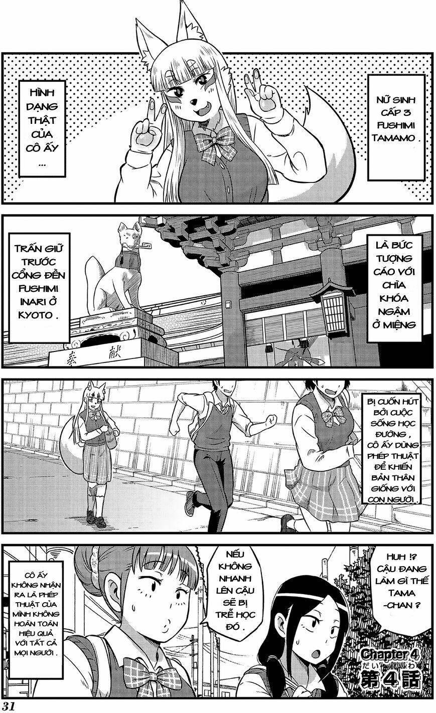 High school Inari Tamamo-chan ! Chapter 4 - Next Chapter 5