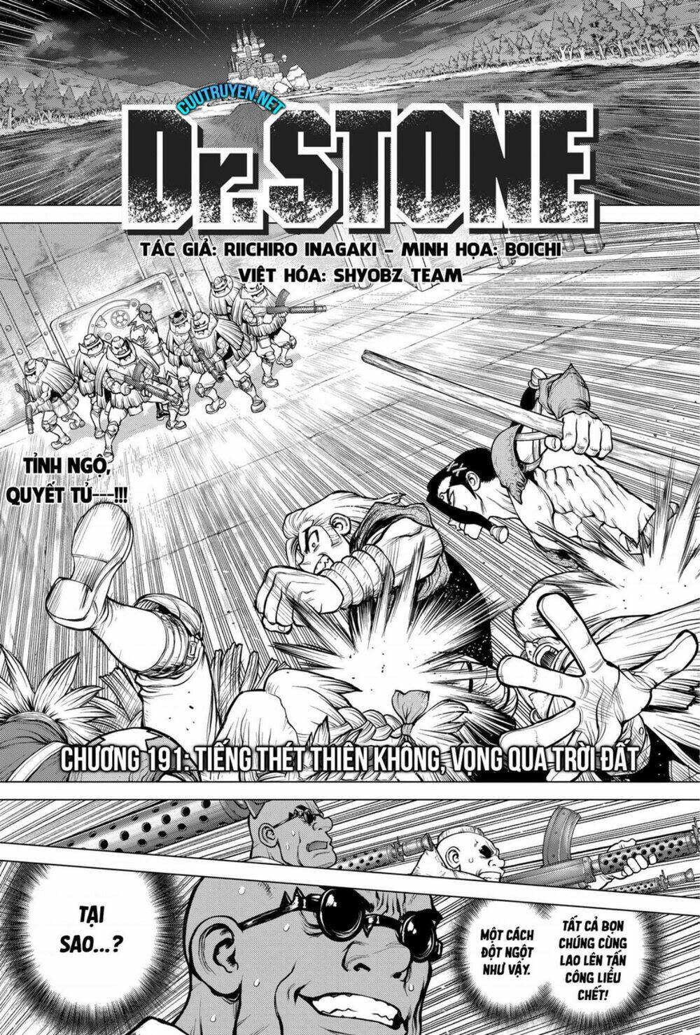 dr.stone - hồi sinh thế giới chapter 191 - Trang 2