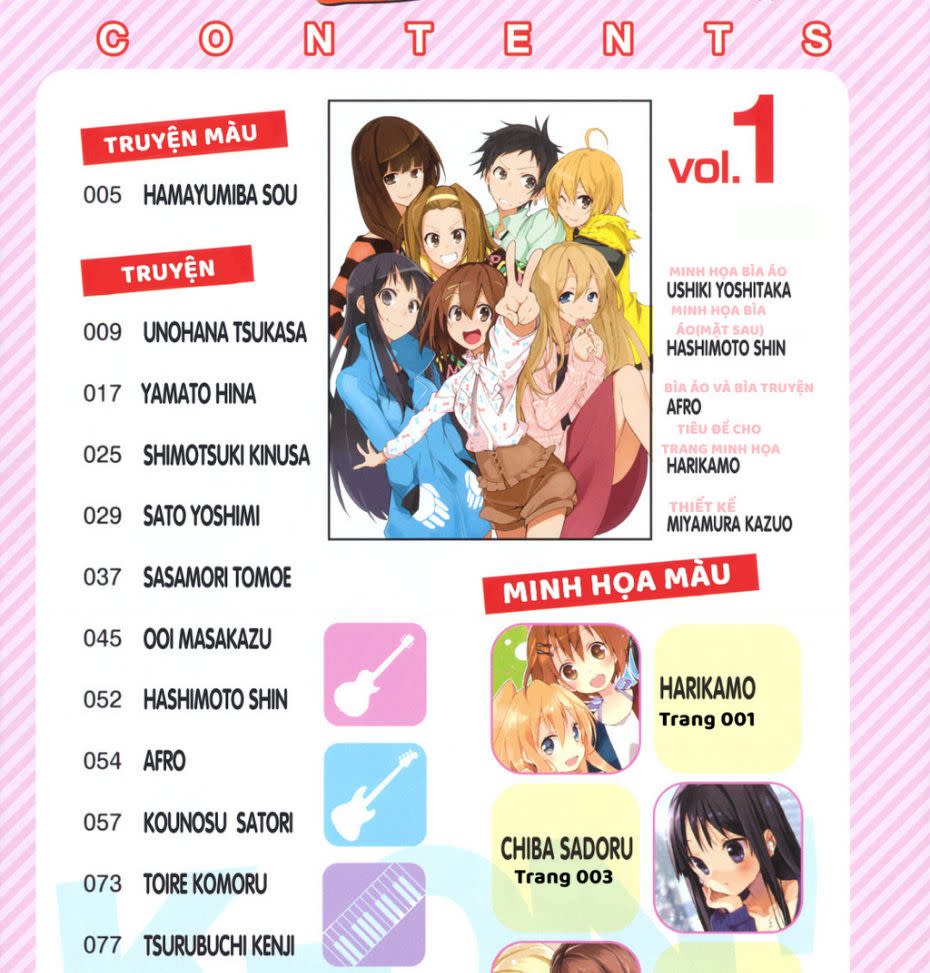 K-On! Story Anthology Comic Chapter 1 - Trang 2