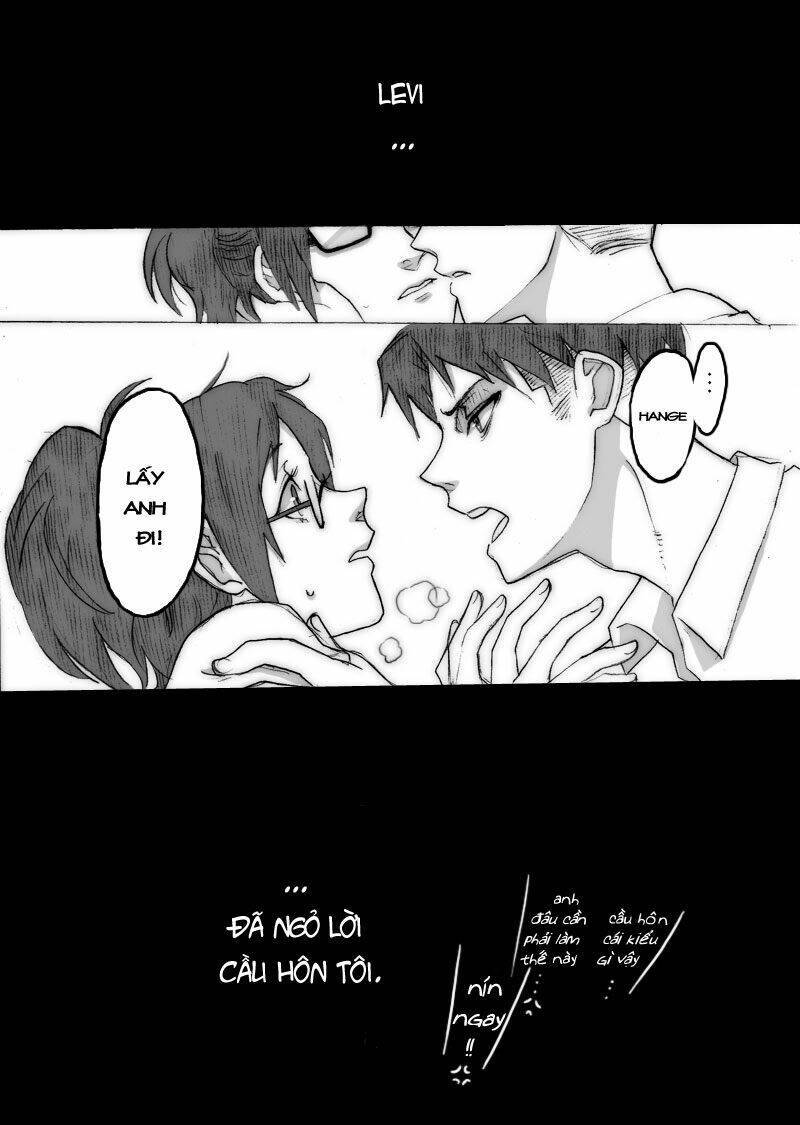 Tấn Công Người Khổng Lồ - Doujinshi LeviHan Chapter 19 - Trang 2