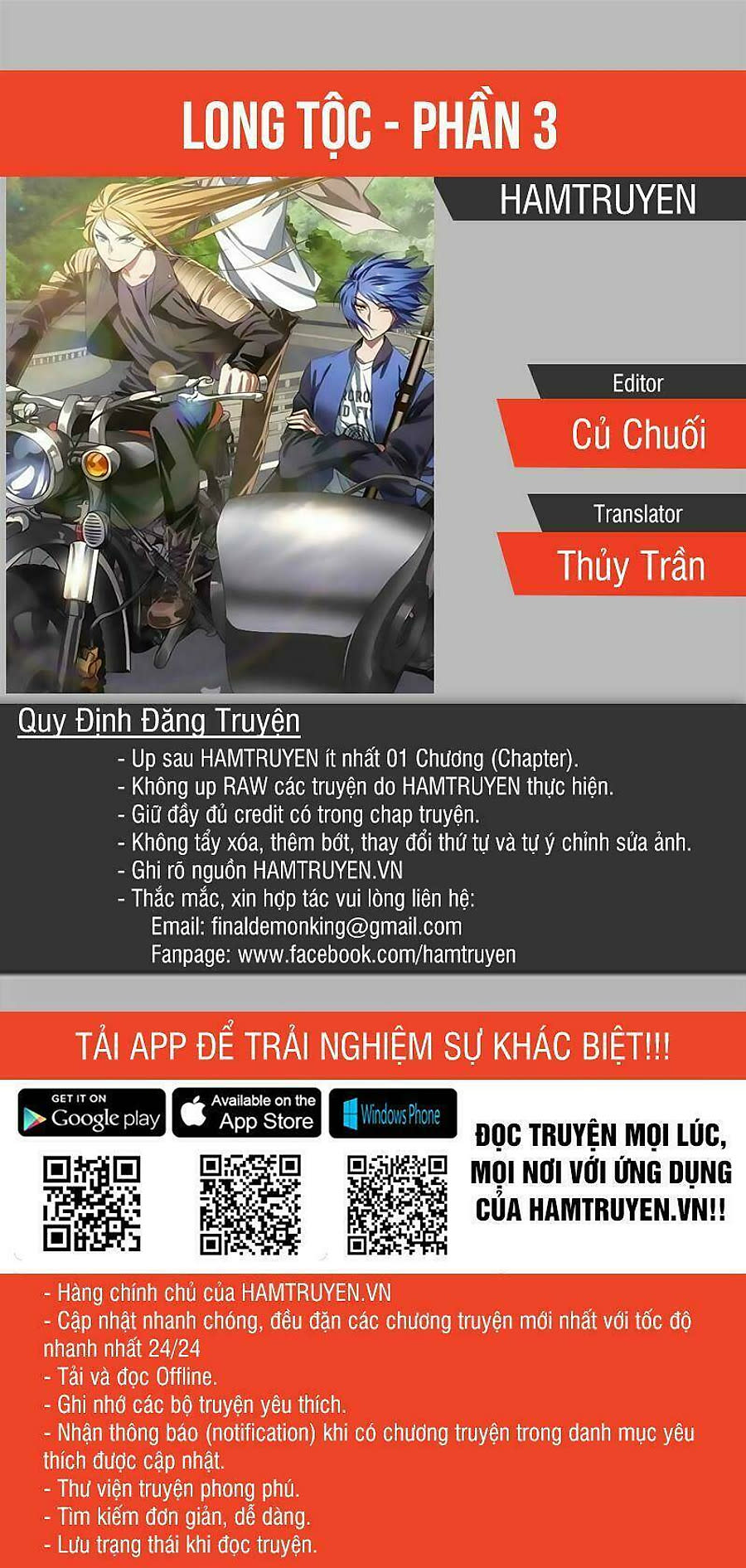 Long Tộc III Chapter 1 - Trang 2