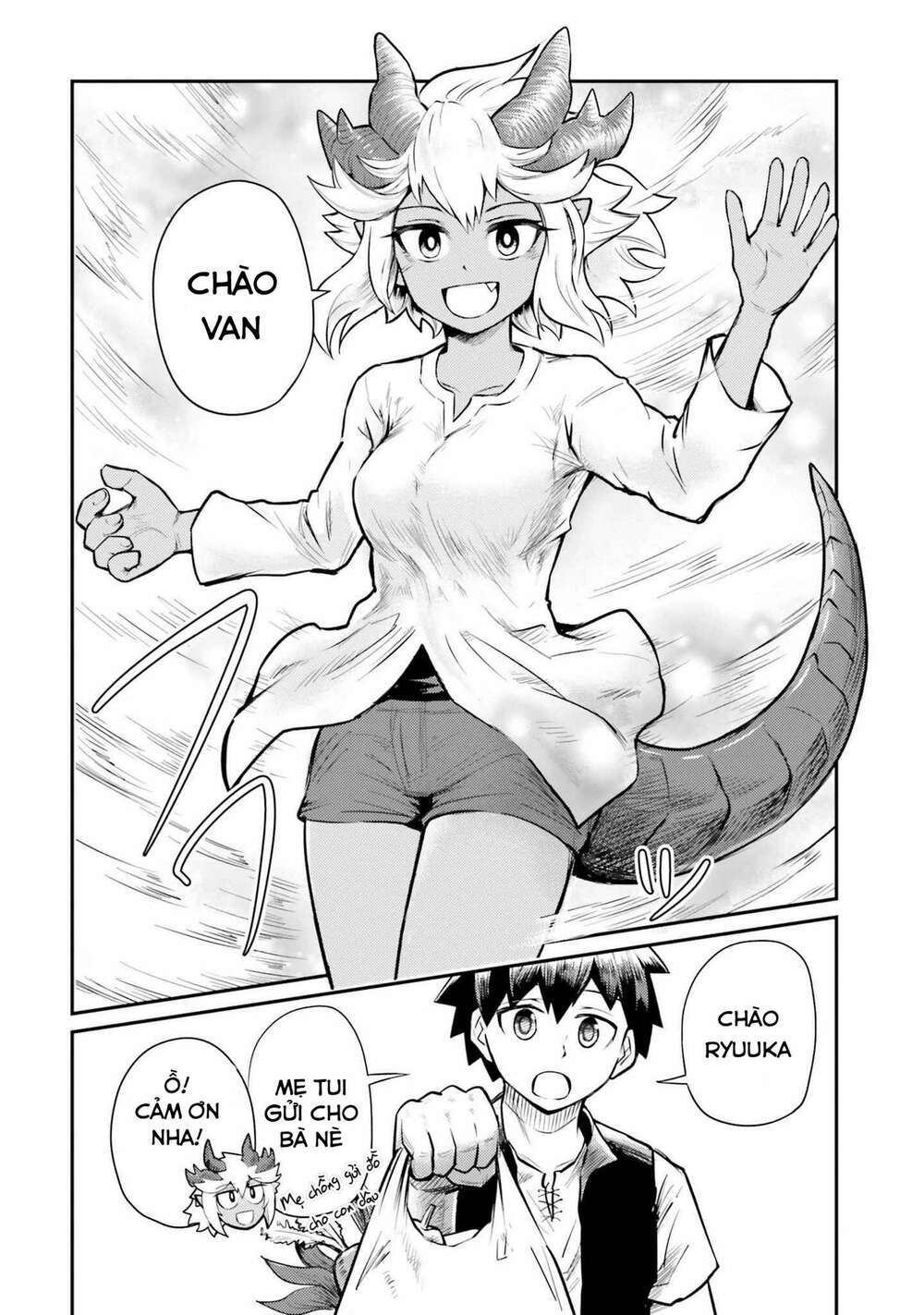 dungeon no osananajimi chapter 1 - Trang 2