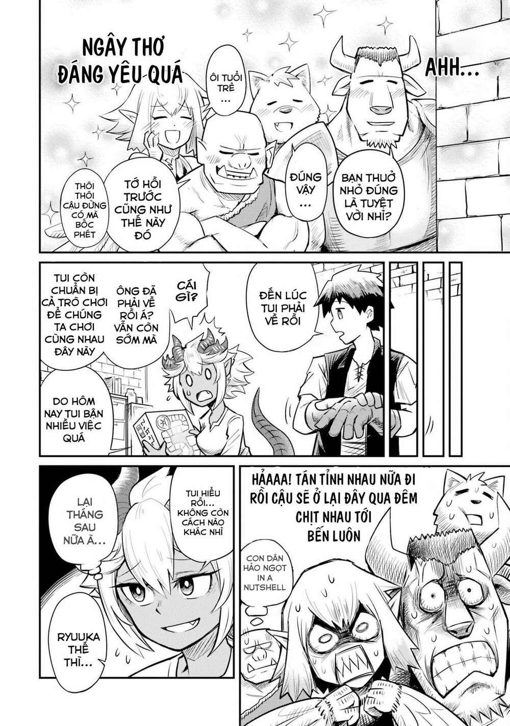 dungeon no osananajimi chapter 1 - Trang 2