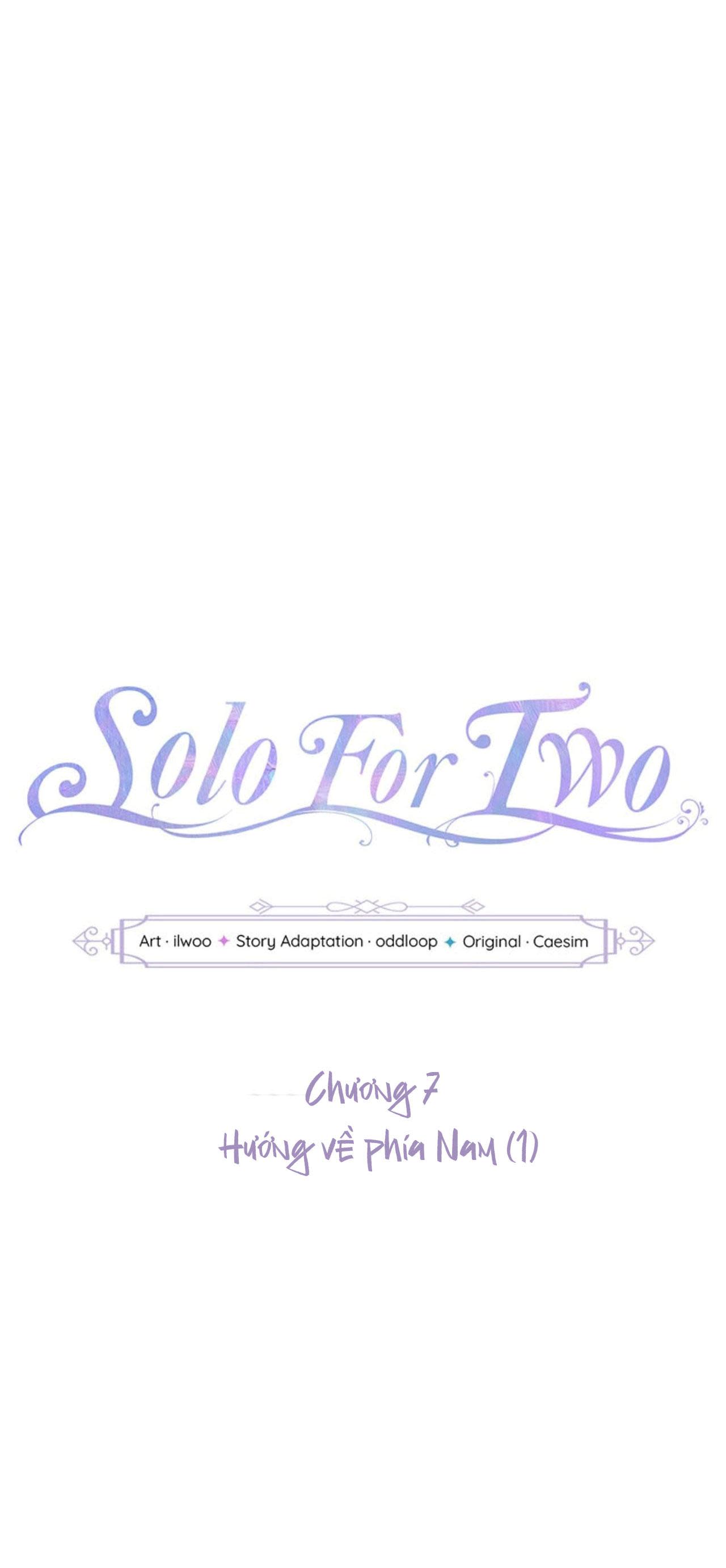 SOLO FOR TWO Chapter 7 - Next Chapter 8