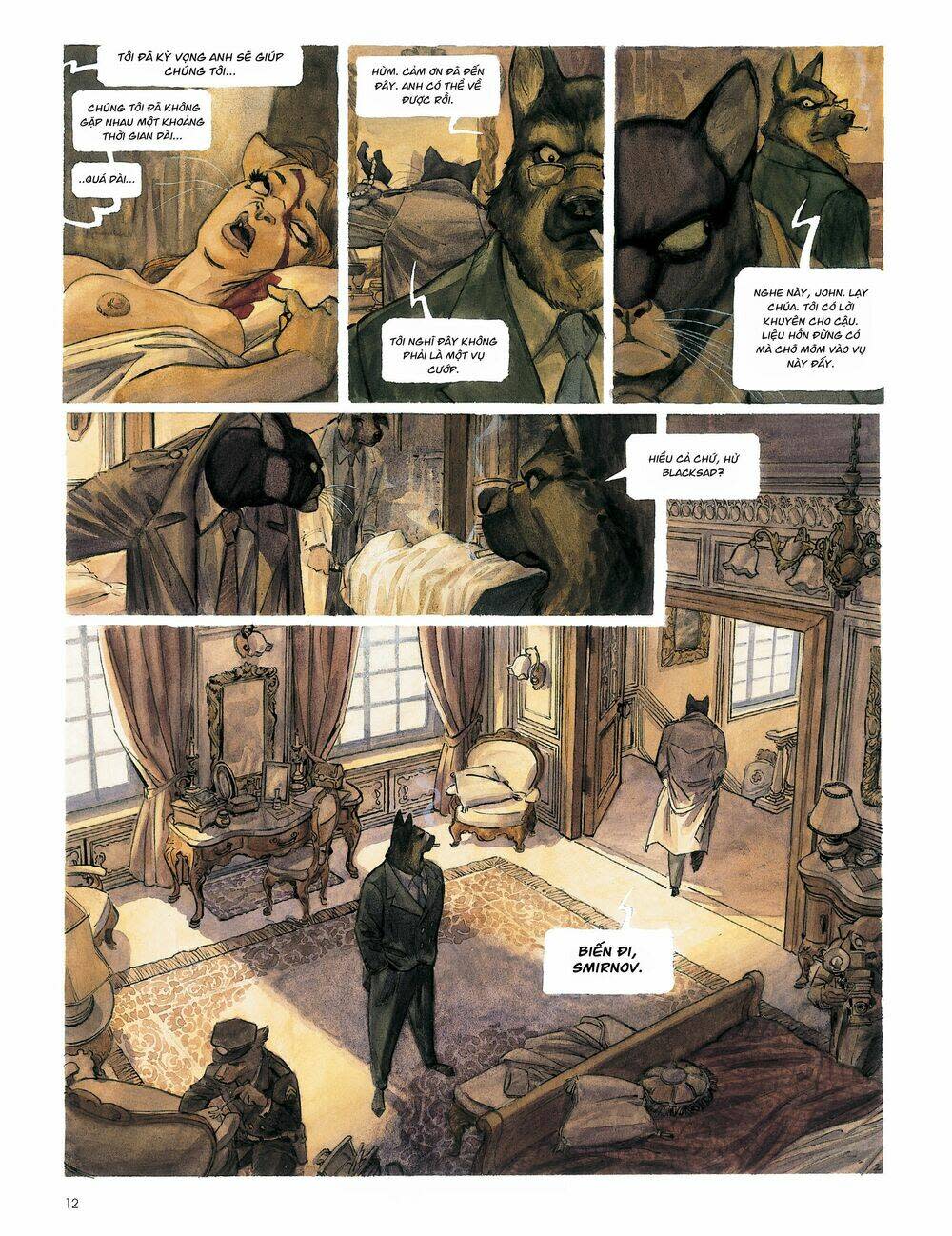 blacksad chương 1 - Next chương 2