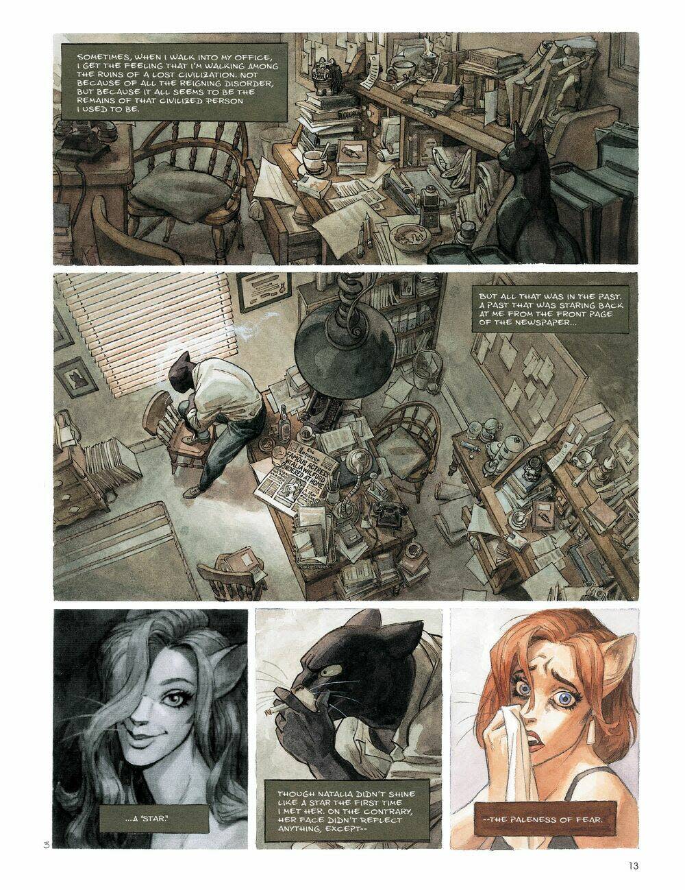 blacksad chương 1 - Next chương 2