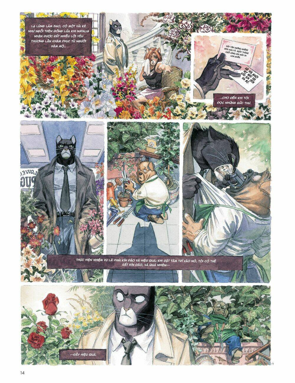 blacksad chương 1 - Next chương 2