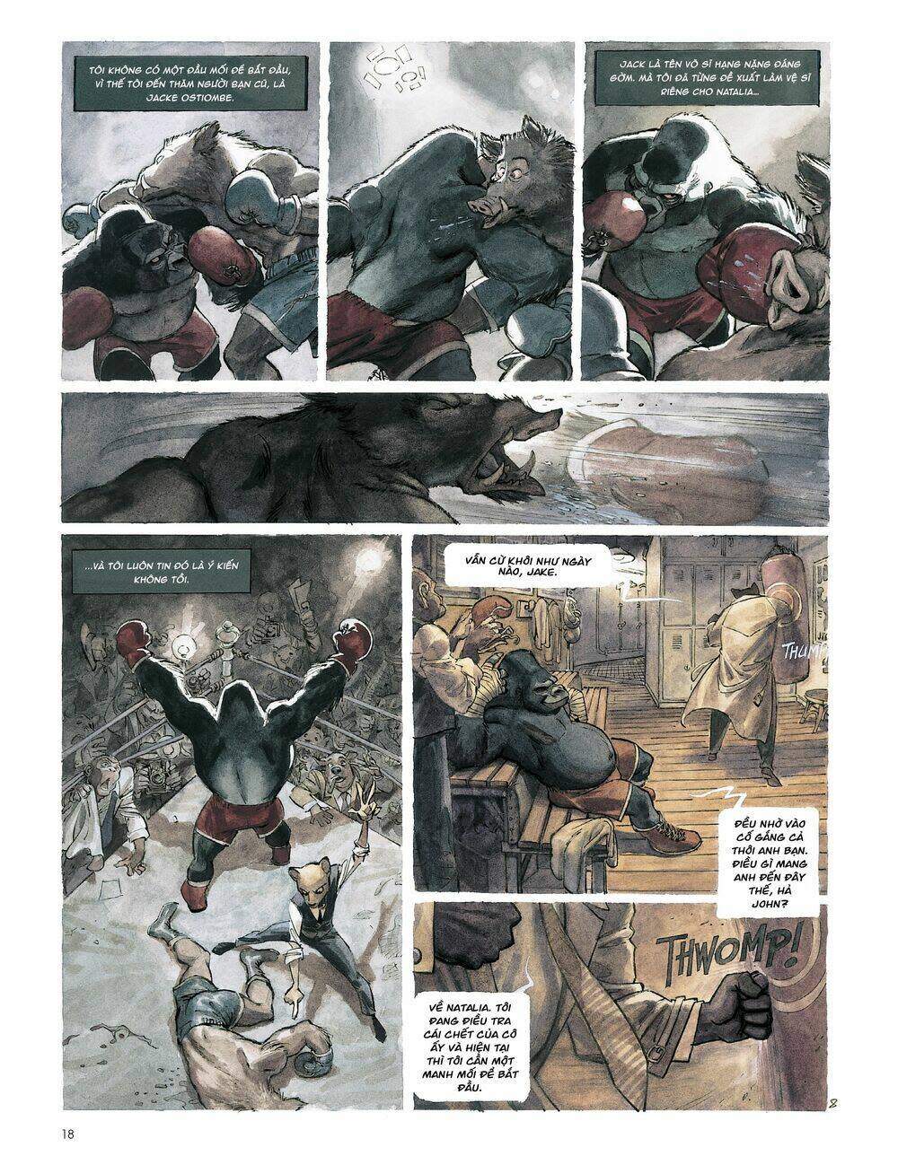 blacksad chương 1 - Next chương 2