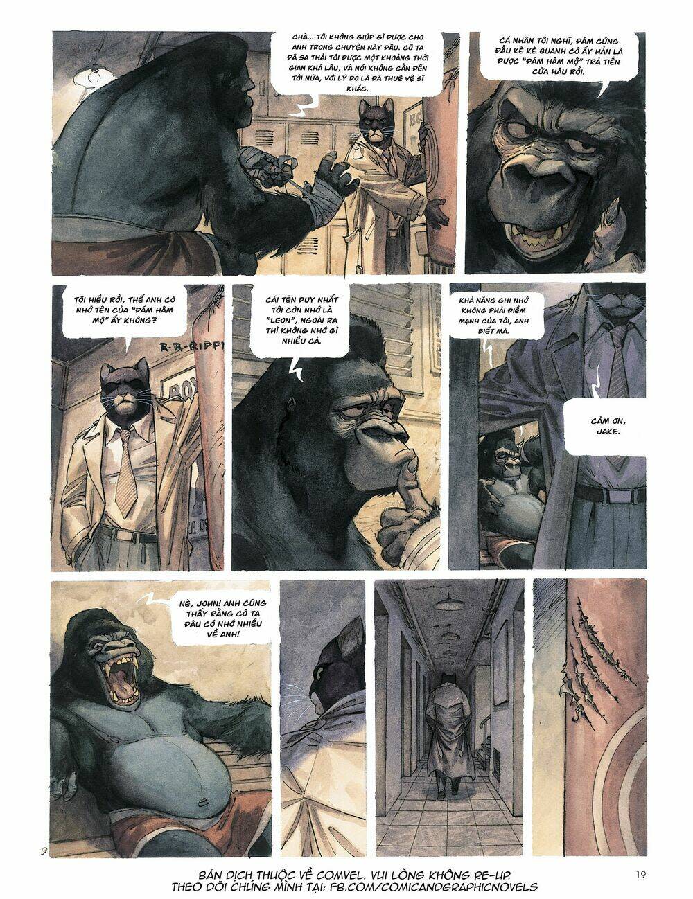 blacksad chương 1 - Next chương 2