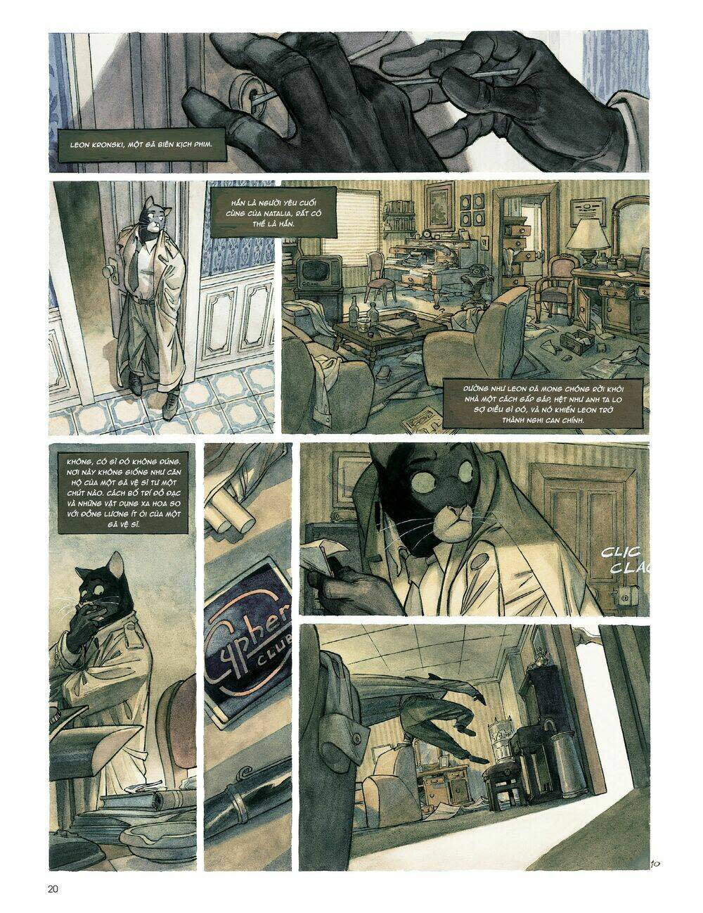 blacksad chương 1 - Next chương 2