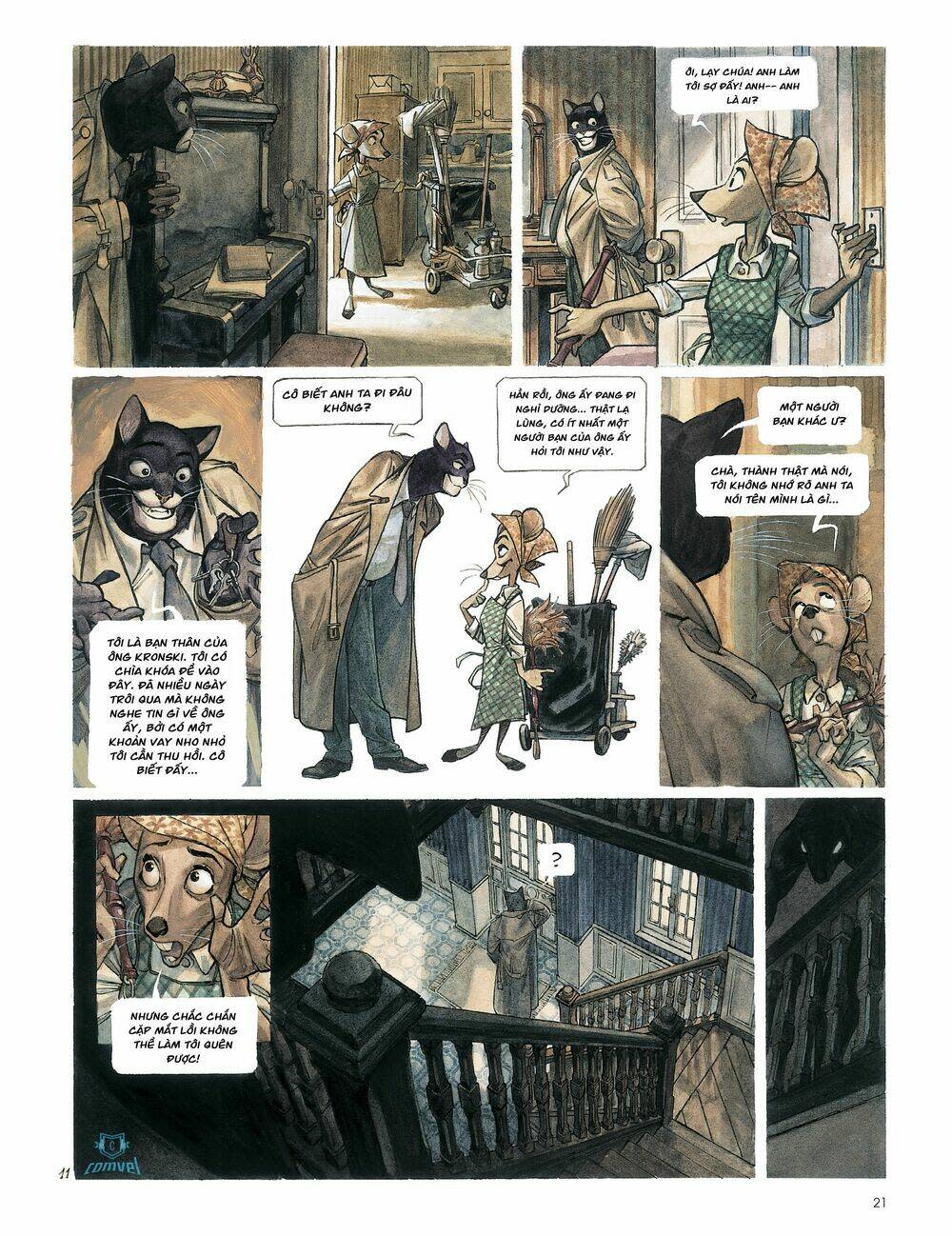 blacksad chương 1 - Next chương 2