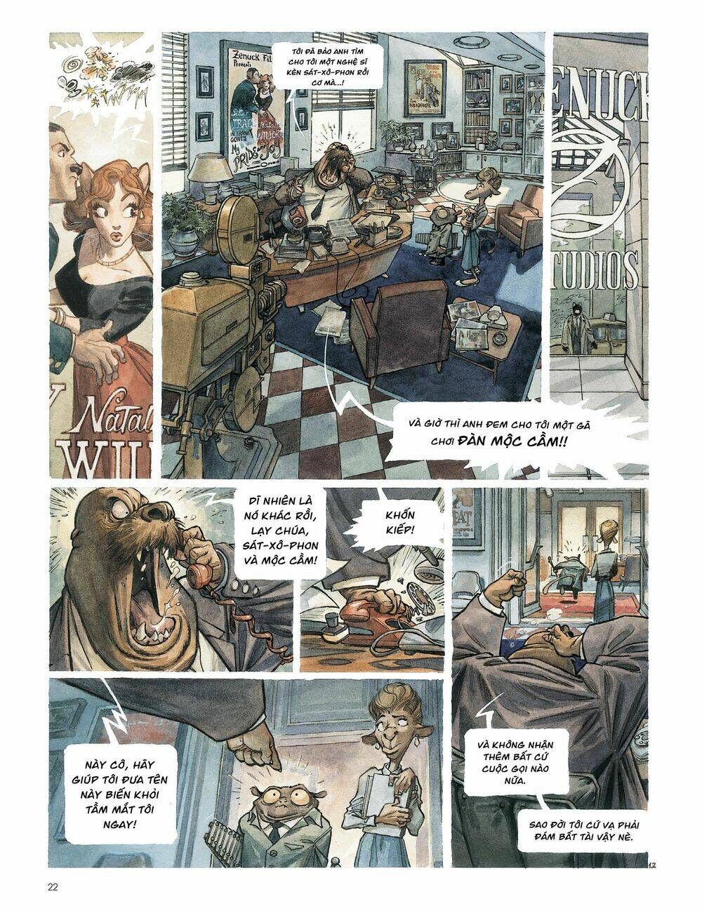 blacksad chương 1 - Next chương 2